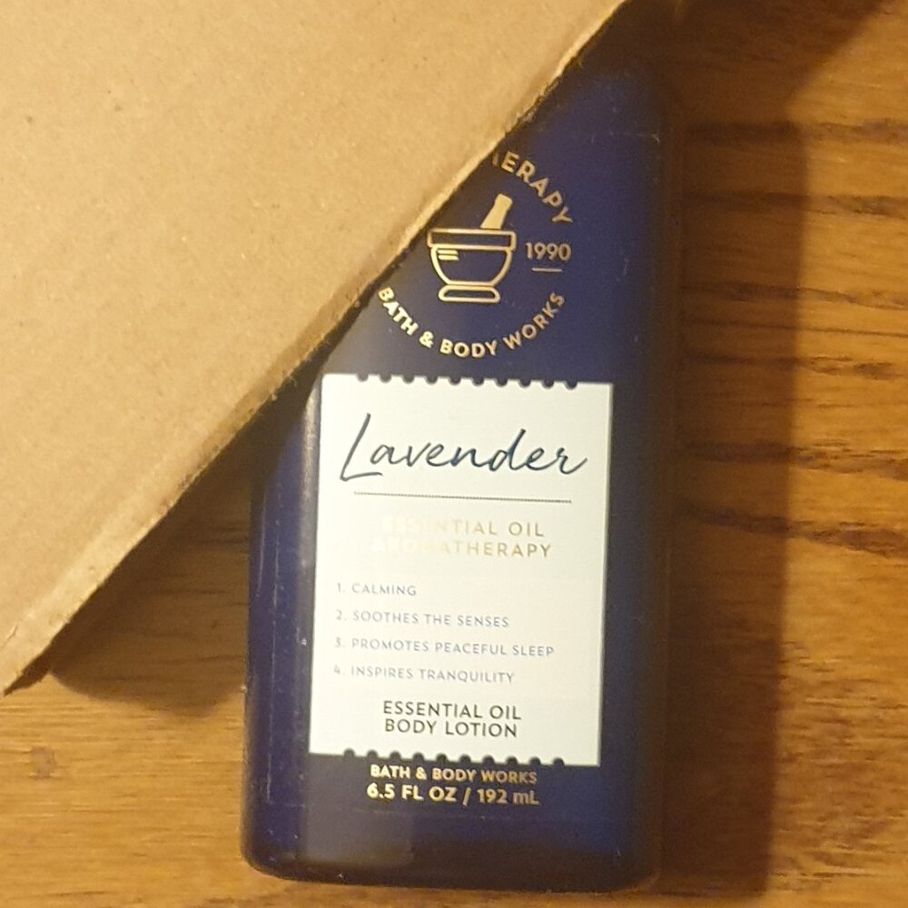 NEW Bath & Body Works Aromatherapy Lavender Body Lotion 6.5 FL OZ